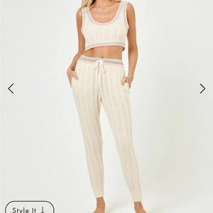 L*SPACE “IVY” Top & “IVY” Pants New w Tags